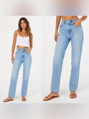 Madewell The Curvy Mid-Rise Straight Leg Jeans